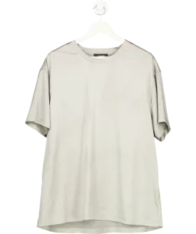 7 Days Active Metallic Shiny Oversize T-shirt UK S