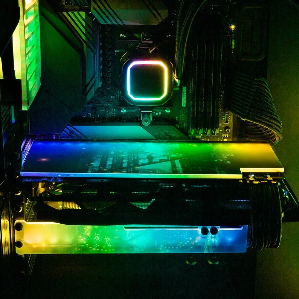 Back Home RGB GPU Support Bracket