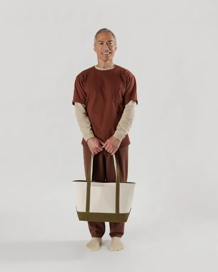 BAGGU Heavyweight Canvas Tote Bag Medium - Recycled Cotton Canvas
