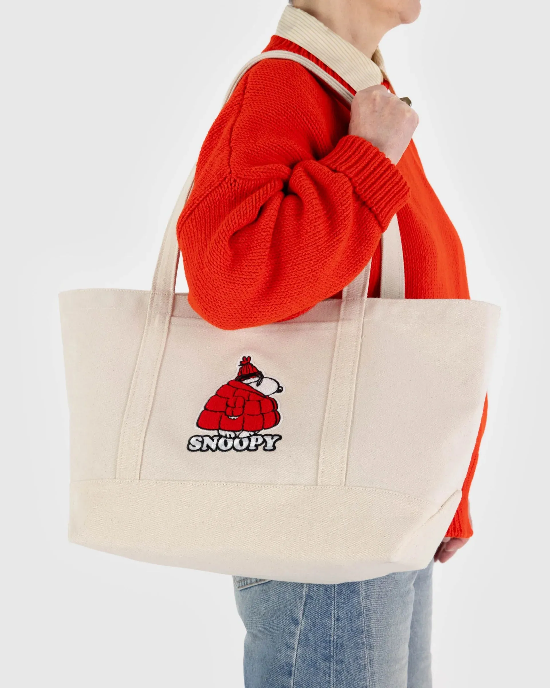 BAGGU Heavyweight Canvas Tote Bag Medium - Recycled Cotton Canvas