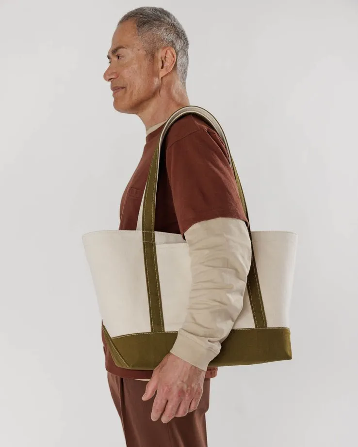 BAGGU Heavyweight Canvas Tote Bag Medium - Recycled Cotton Canvas
