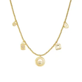 Ball Chain Charm Necklace