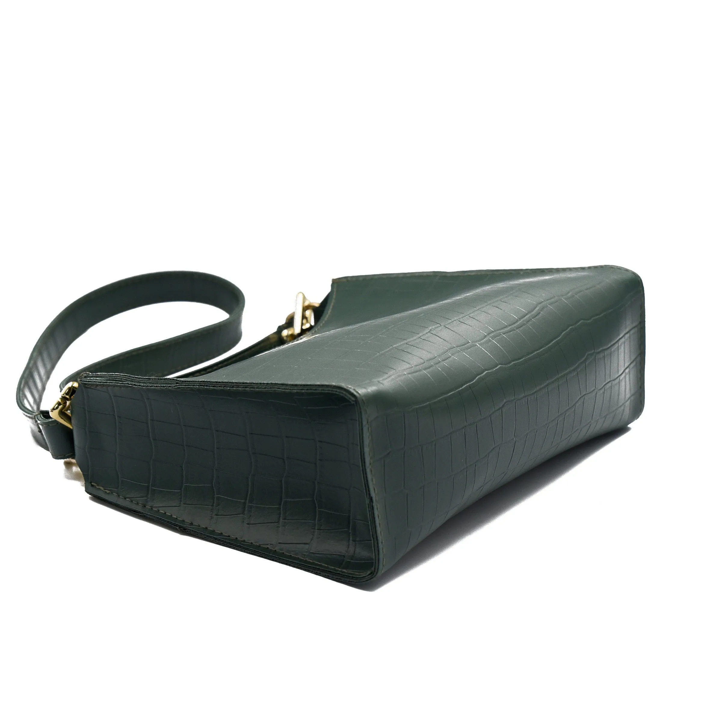 Belle Chic Convertible Handbag - Green