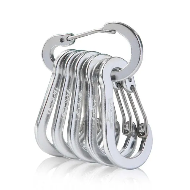 Booms Fishing CC1 Steel Small Carabiner Clips