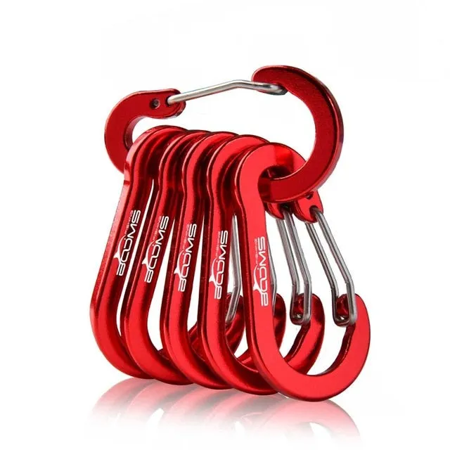 Booms Fishing CC1 Steel Small Carabiner Clips