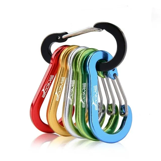 Booms Fishing CC1 Steel Small Carabiner Clips