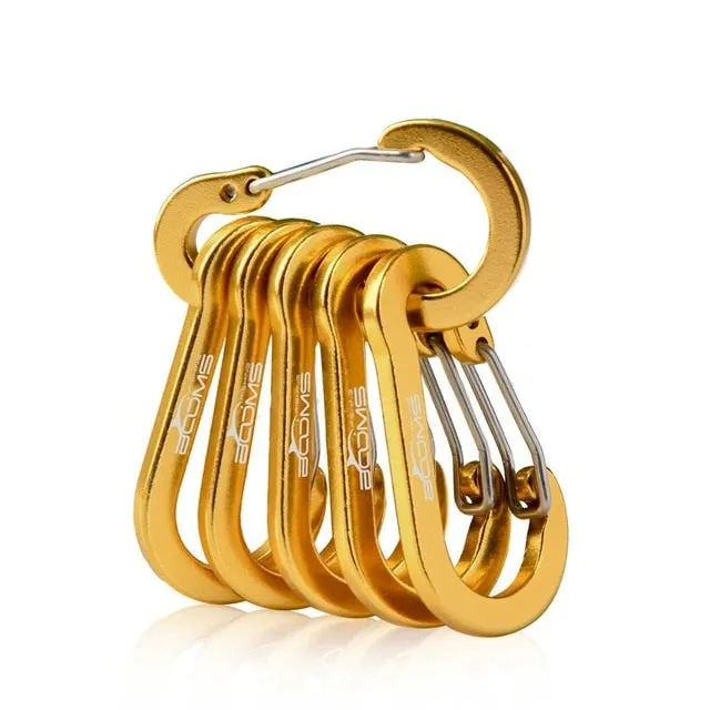 Booms Fishing CC1 Steel Small Carabiner Clips