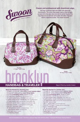 Brooklyn Handbag & Traveler Pattern