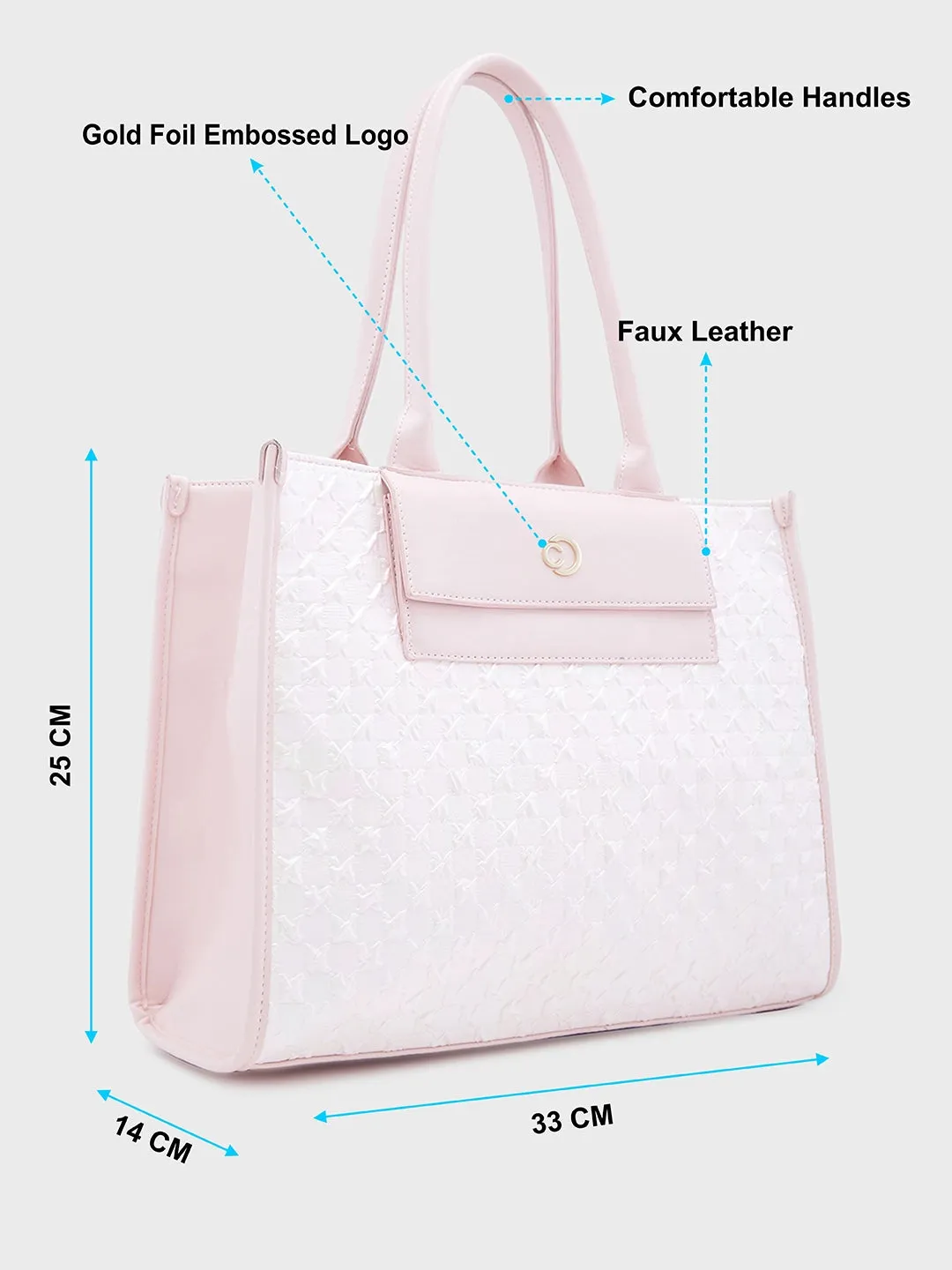 Caprese Josie Tote Large Blush