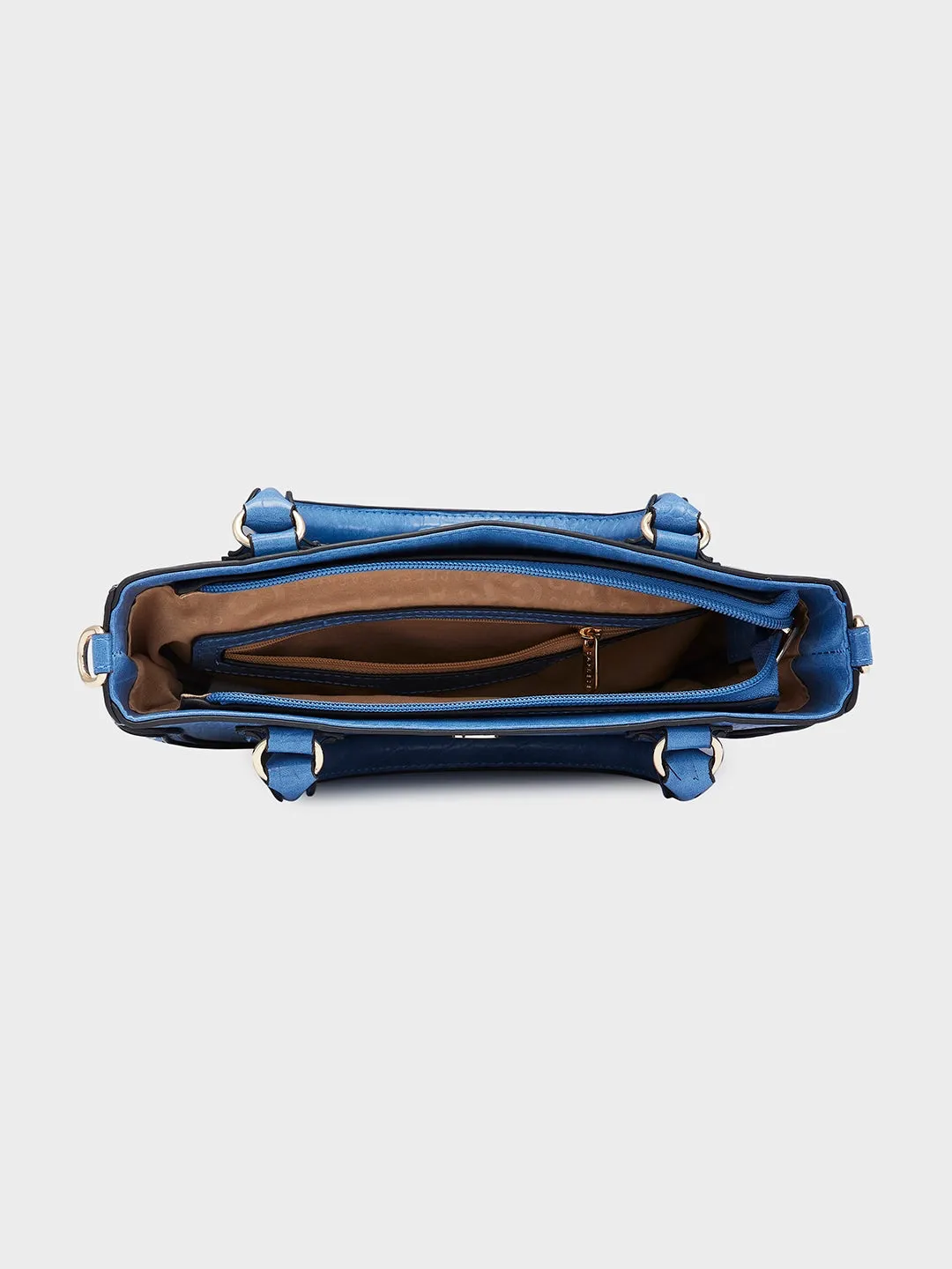 Caprese Nicole Satchel Small Yale Blue