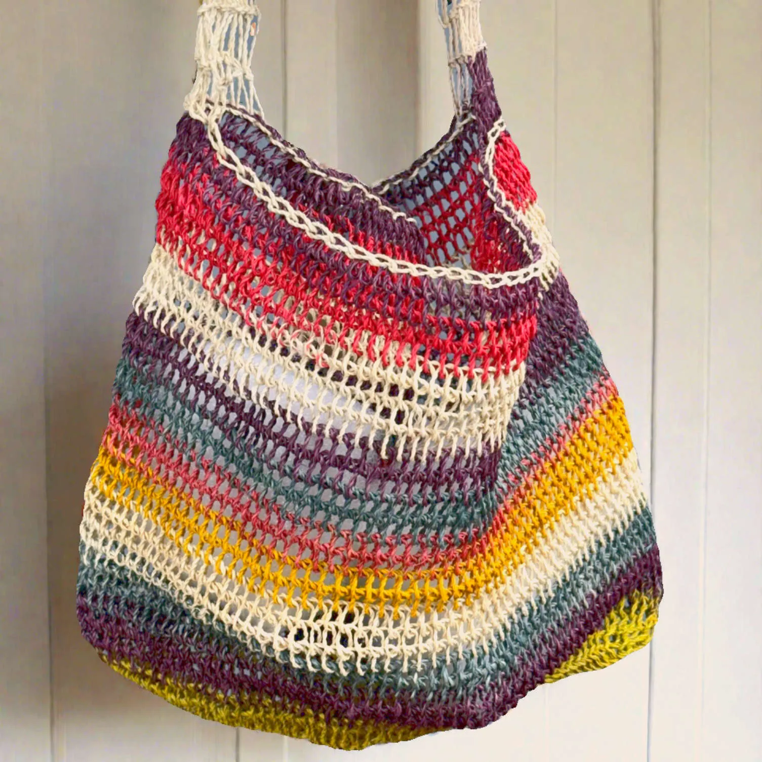 Chigra Amazon Jungle Essence handcrafted tote bag by Huaorani
