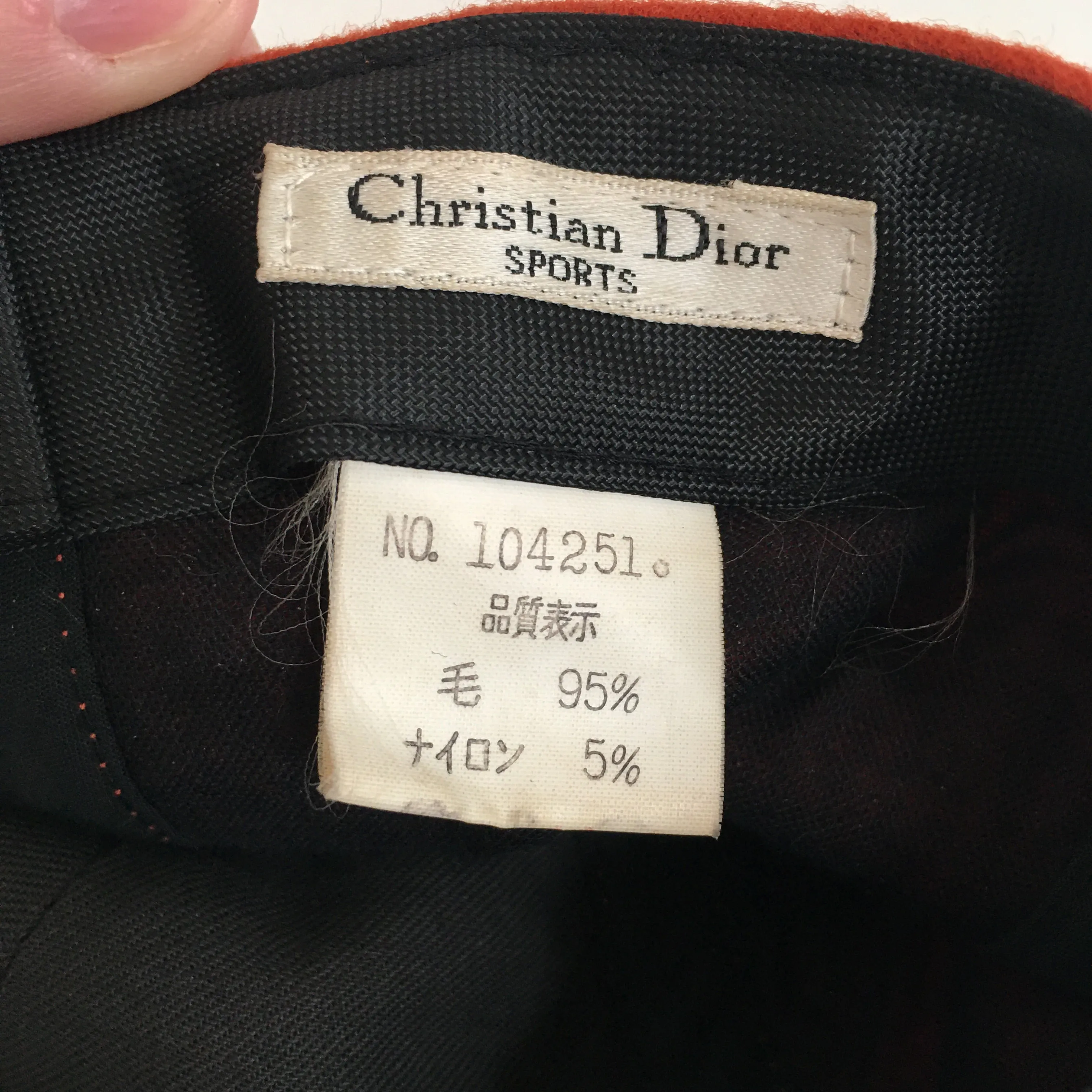 CHRISTIAN DIOR Baseball Hat