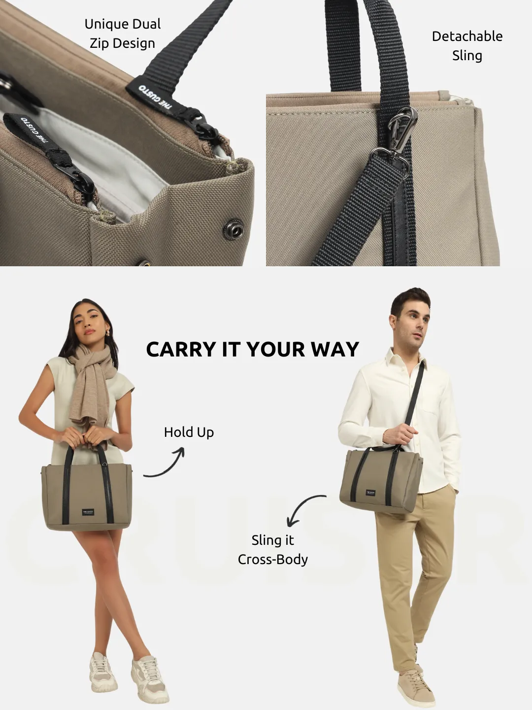 Cruiser Tote - Dusk Green