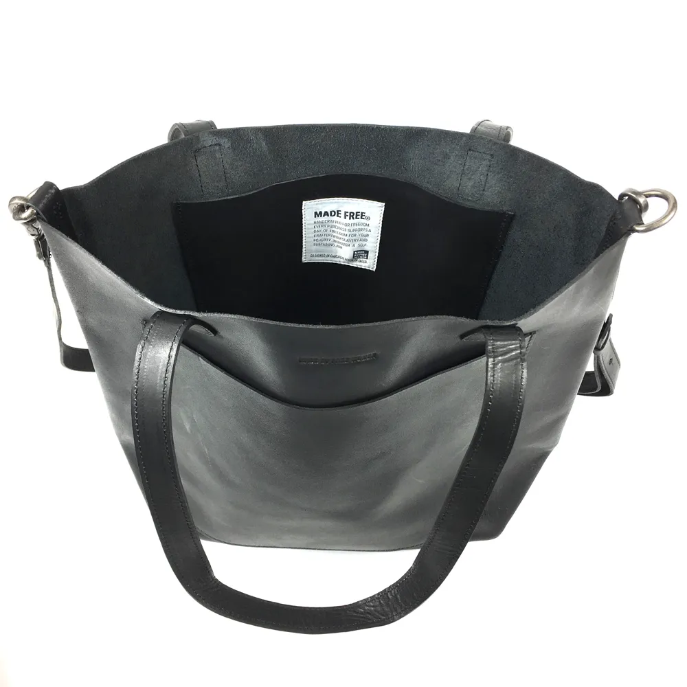 DAY TOTE LEATHER MEDIUM BLACK