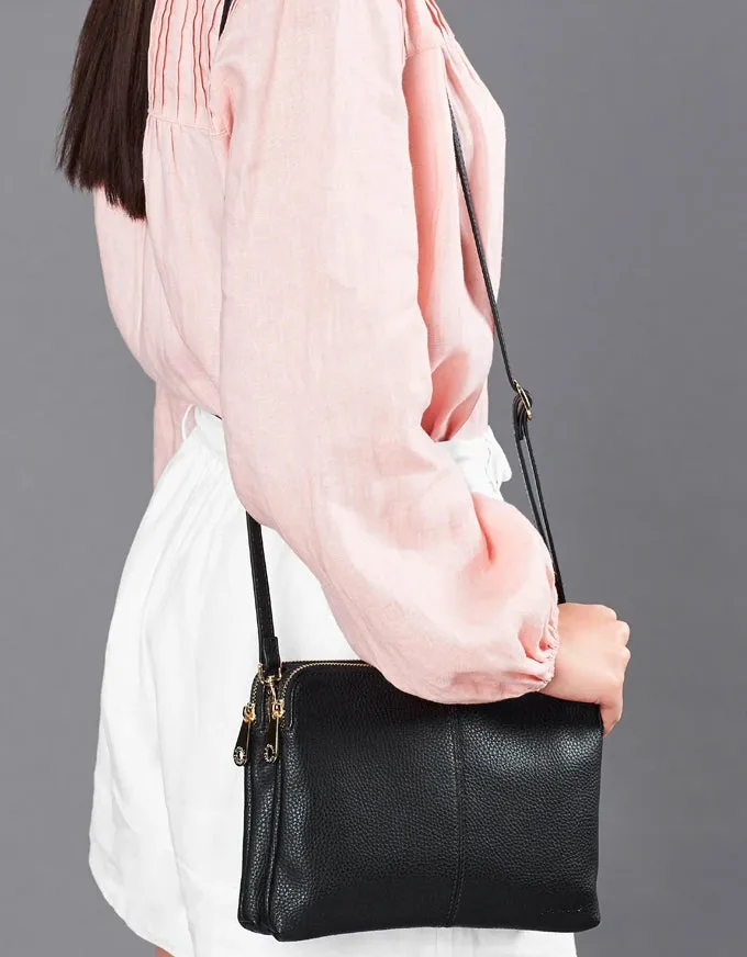 Double Bowery Wallet Black