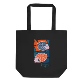 Fish Two Eco Tote Bag ~ Seabreeze Soul