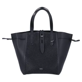 Furla Leather Shopper Bag - Nero