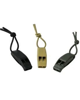 Kombat UK Tactical Whistles - Olive Green
