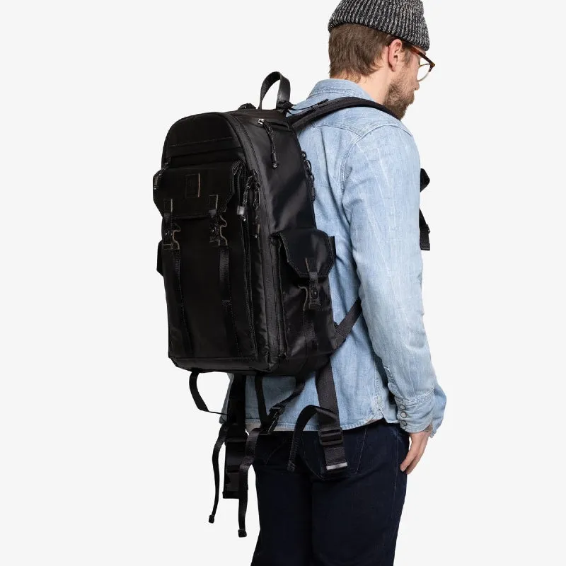 Langly Multi Globetrotter Camera Backpack - Black