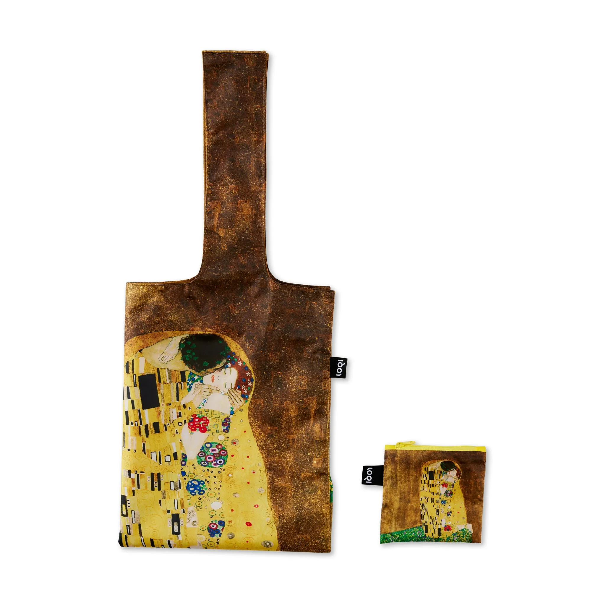 Loqi Recycled Polyester Artist Tote Bag - Gustav Klimt