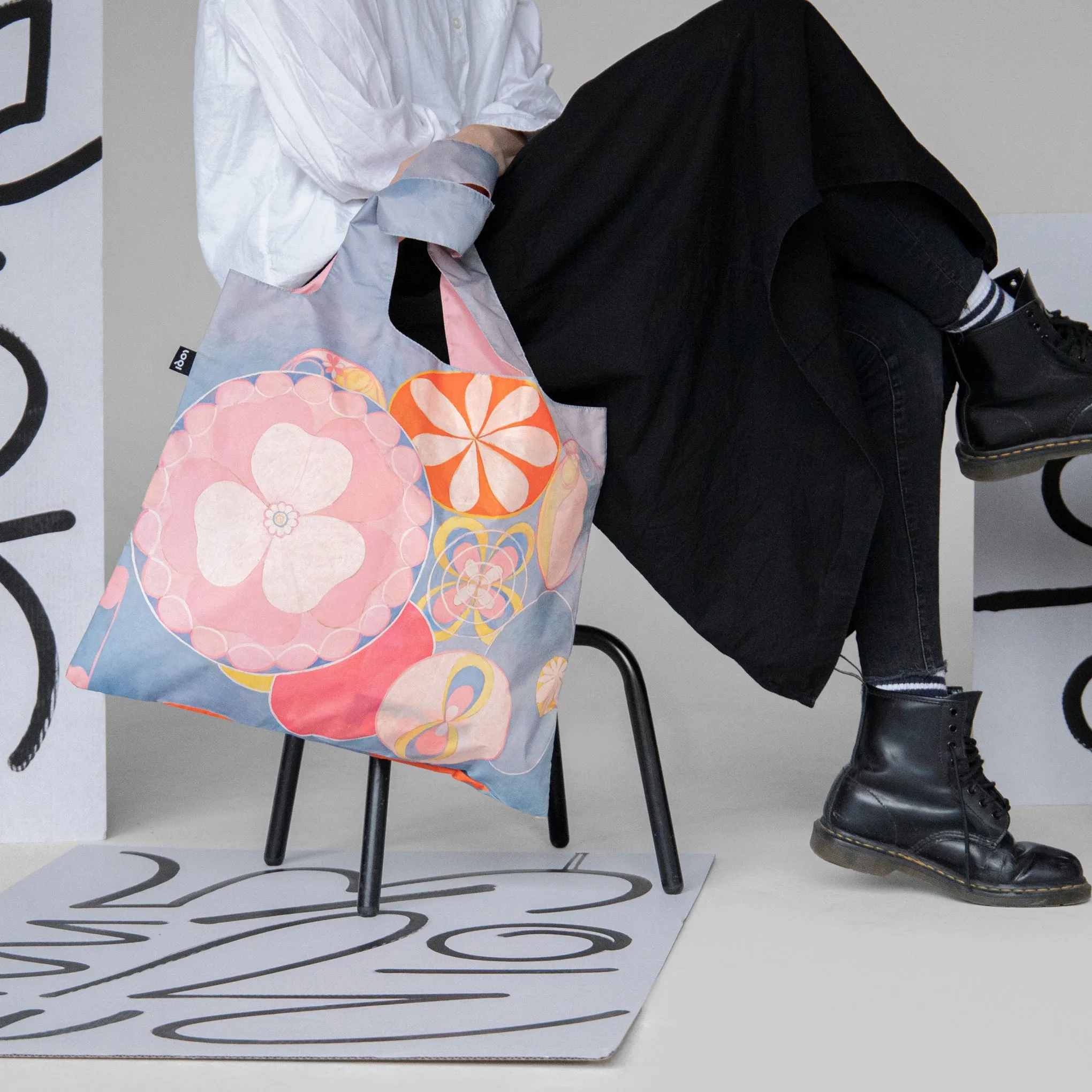 Loqi Recycled Polyester Artist Tote Bag - Hilma af Klint