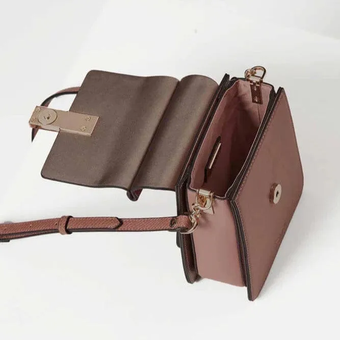Luella Grey Tasmin Phone Crossbody Bag in Rose