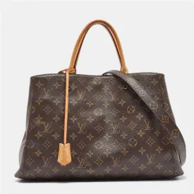 Monogram Canvas Montaigne GM Bag