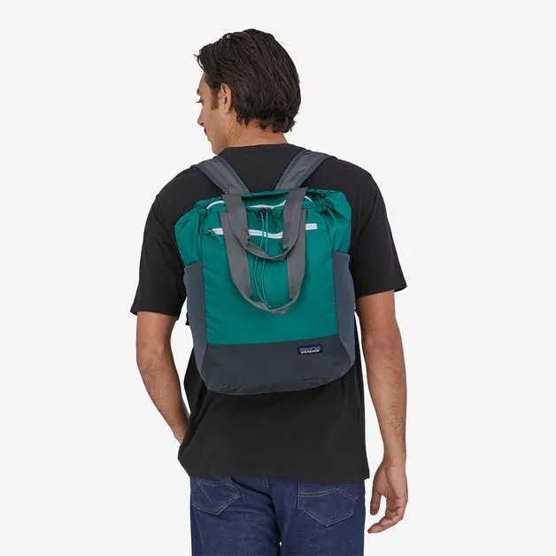 Patagonia Ultralight Black Hole Tote Bag-Borealis Green
