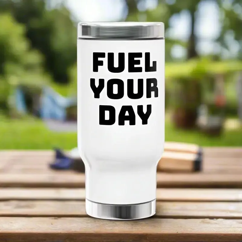 Rugged 14oz Stainless Steel Travel Mug