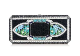 Slim Rectangle Lotus Gem