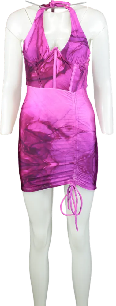 Sodah London Pink Sleeveless Mini Dress UK 10