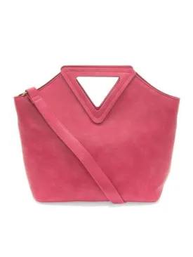 Sophie Triangle Handle Bag - L8167-76  -  Women's  HOT PINK