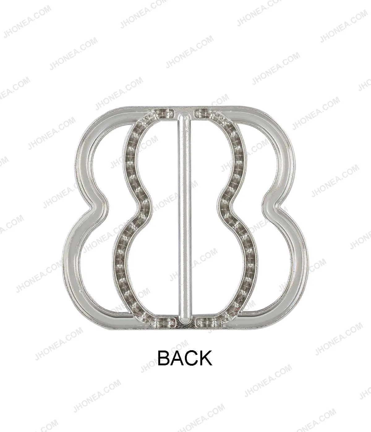 Sparkling Diamond Sliding Belt Buckle for Ladies