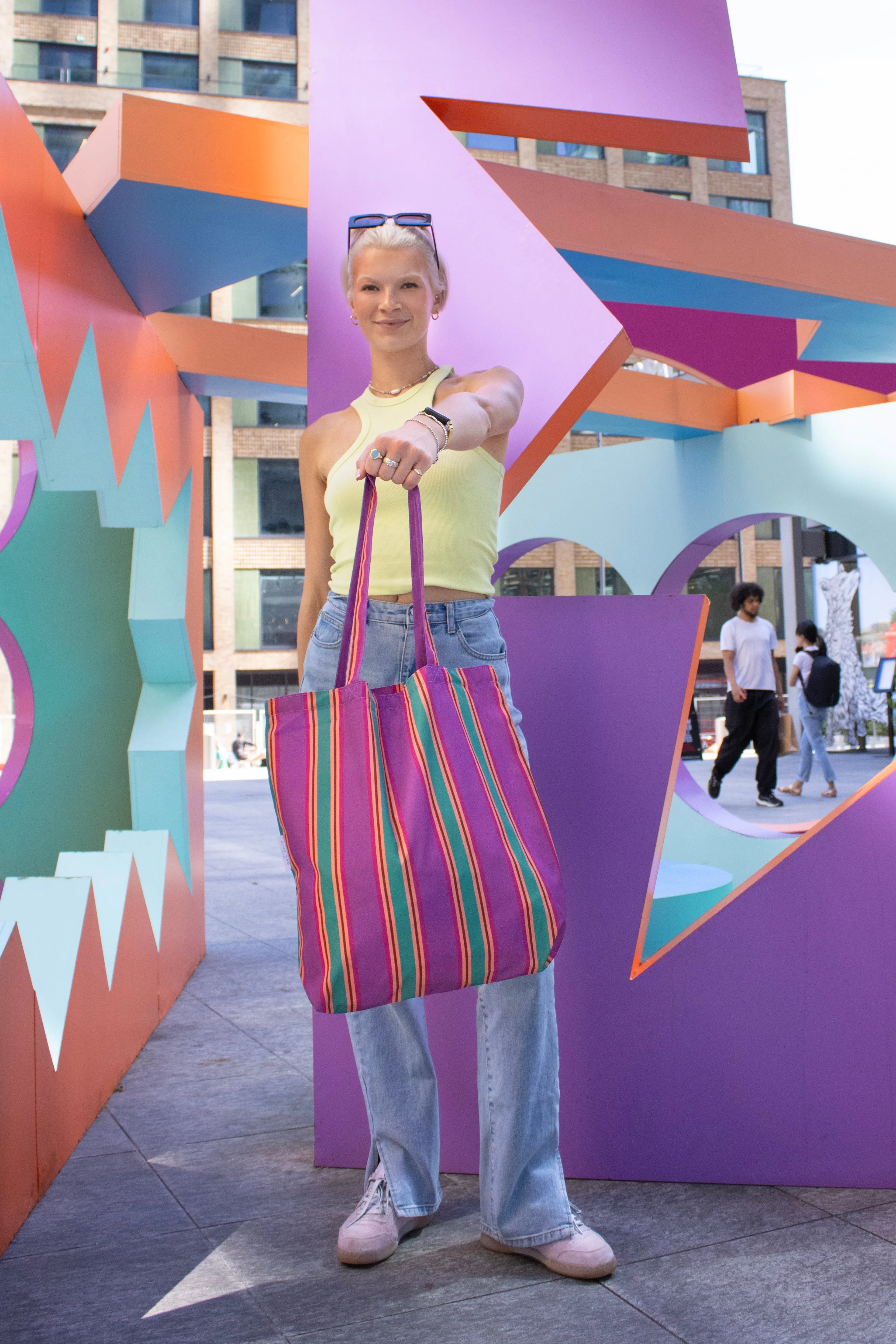 Stripes | Recycled Tote