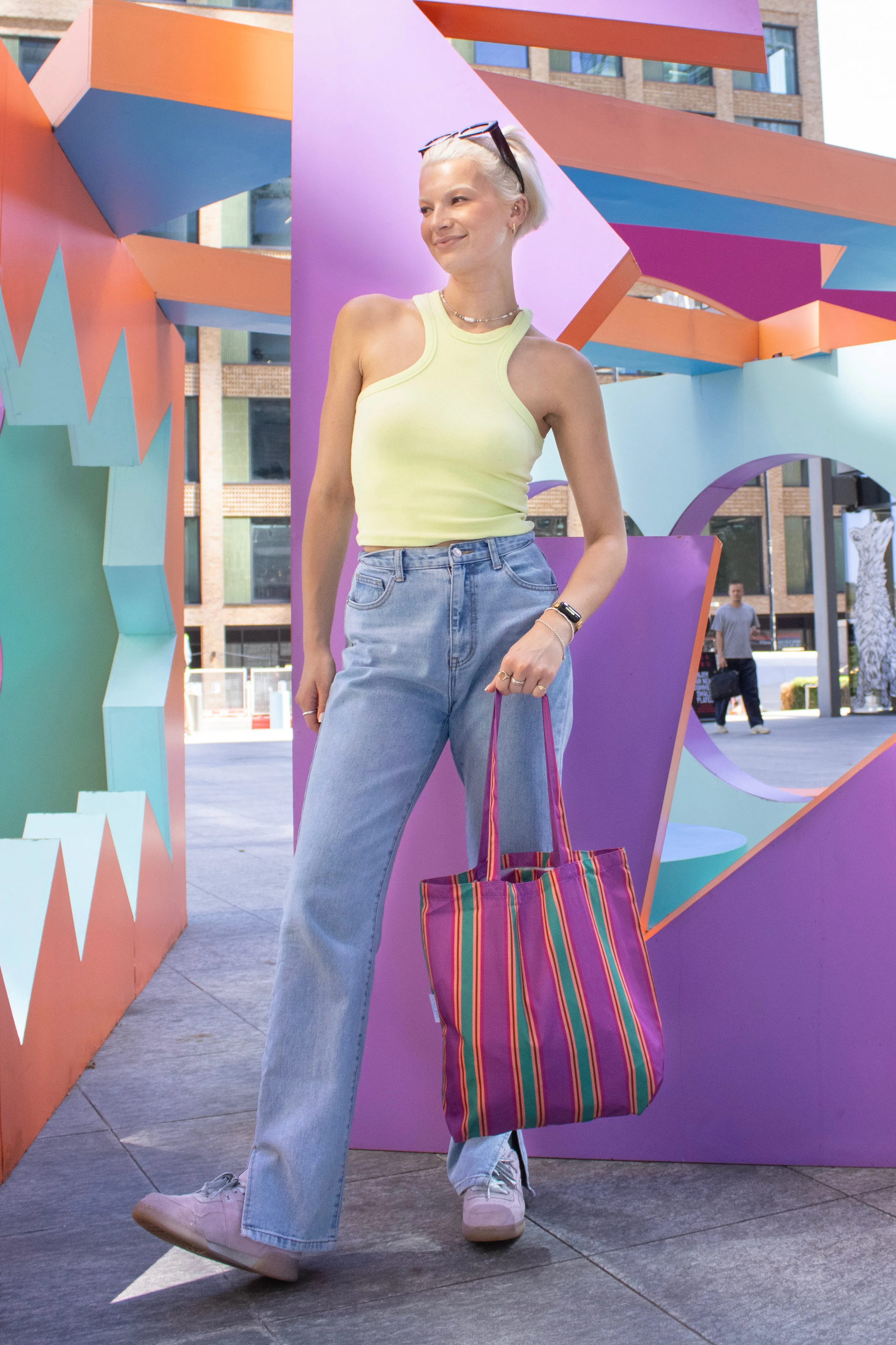 Stripes | Recycled Tote