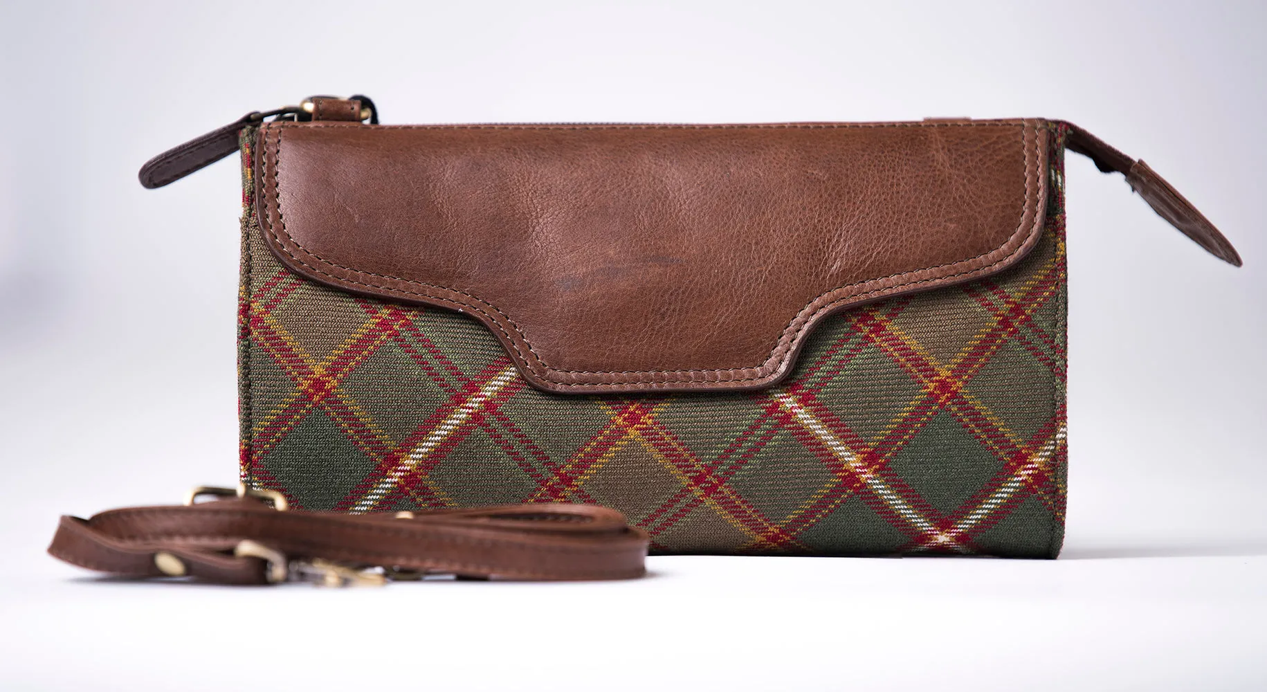 Tartan & Leather Amy Bag