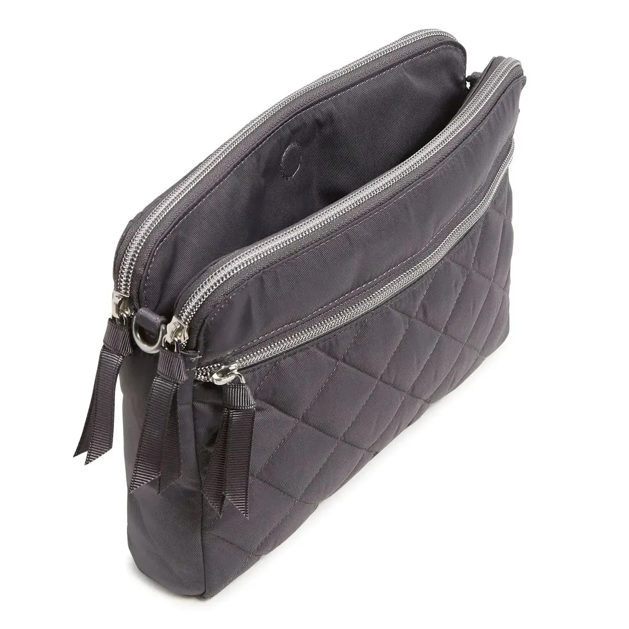 Triple Compartment Crossbody - Shadow Gray
