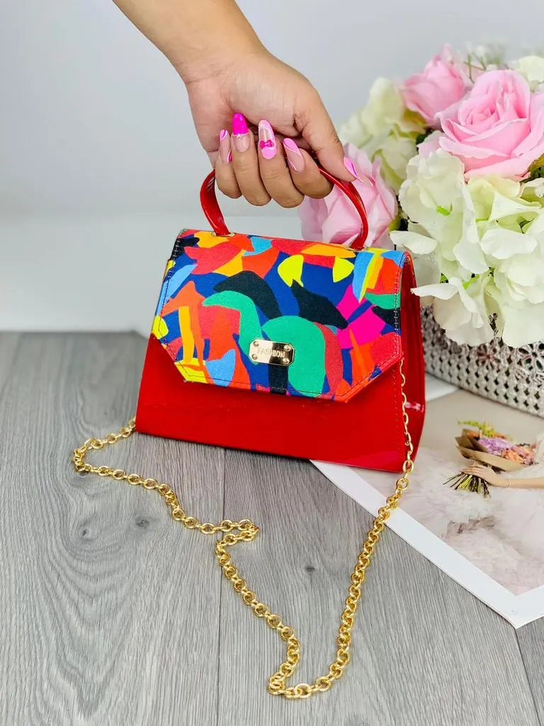 Vibrant Multicolored Handbag