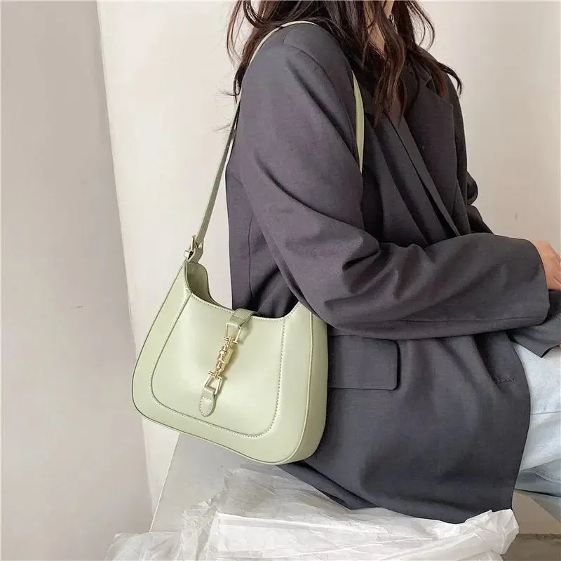 Zoey | Vintage Baguette Shoulder Bag
