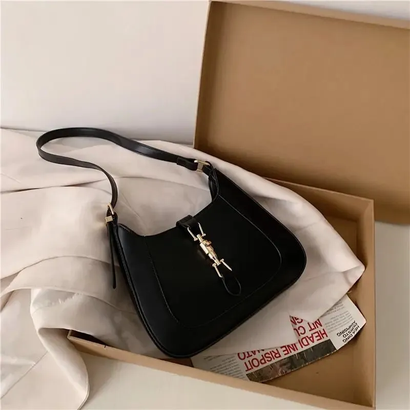 Zoey | Vintage Baguette Shoulder Bag