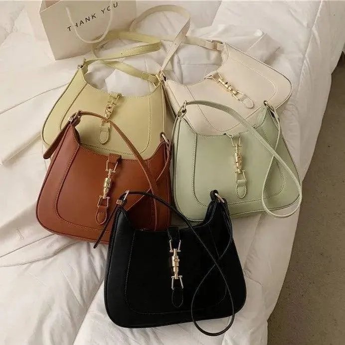 Zoey | Vintage Baguette Shoulder Bag