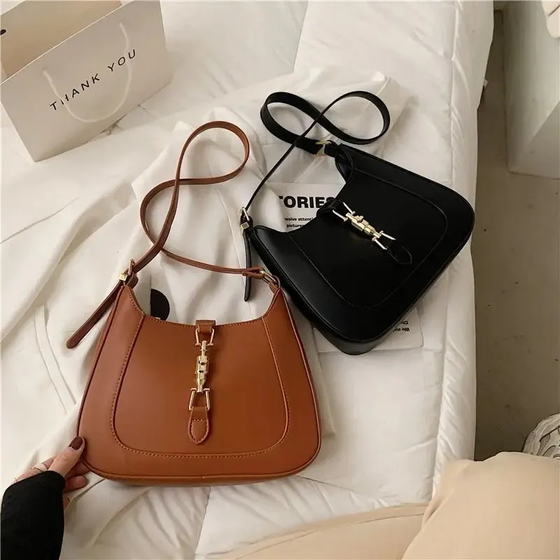 Zoey | Vintage Baguette Shoulder Bag