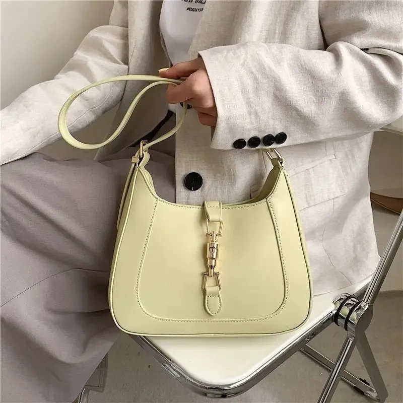Zoey | Vintage Baguette Shoulder Bag
