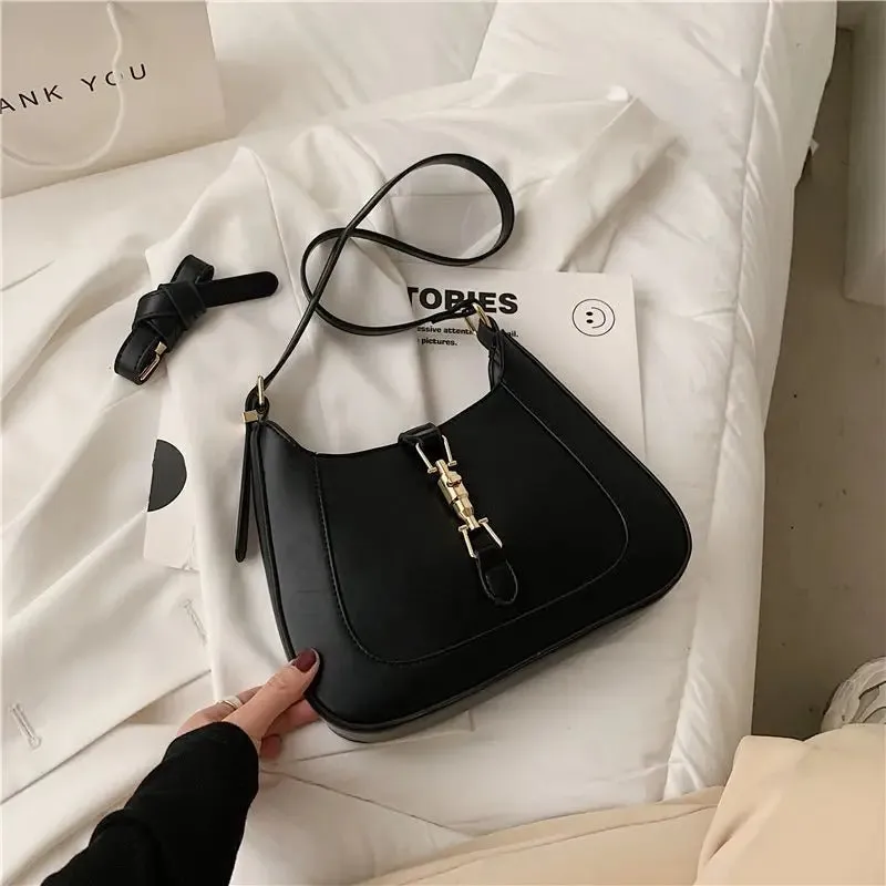 Zoey | Vintage Baguette Shoulder Bag
